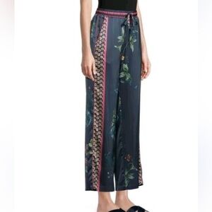 Johnny Was silky floral pants